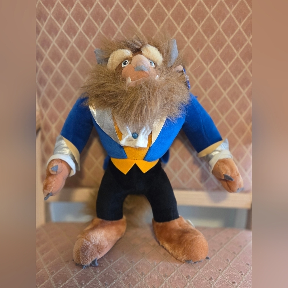 Disney Beauty And The Beast Large 15” Plush Stuffed Animal